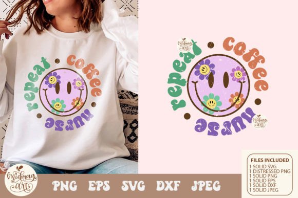 Coffee Nurse Repeat Png Svg Graphics
