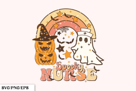 Halloween Spooky Nurse SVG for T-Shirt Designs