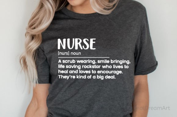 Nurse Definition Svg: Graphics for Print Templates